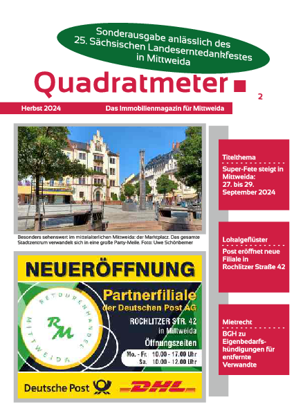 Quadratmeter Ausgabe 2024 Herbst