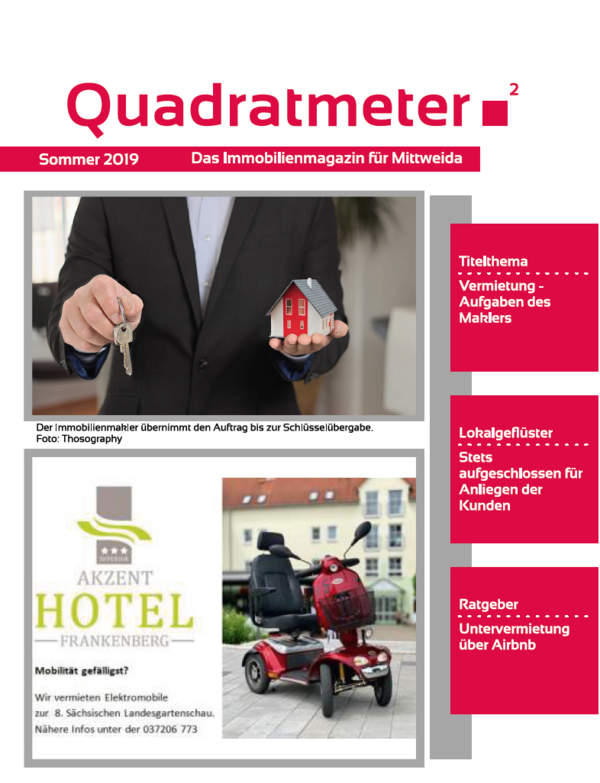 Quadratmeter Ausgabe 2019 Sommer