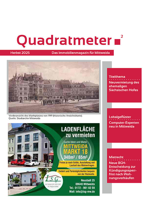 Quadratmeter Ausgabe Herbst 2025