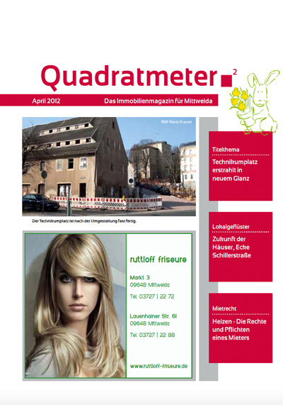 Quadratmeter Ausgabe 2012 1. Quartal