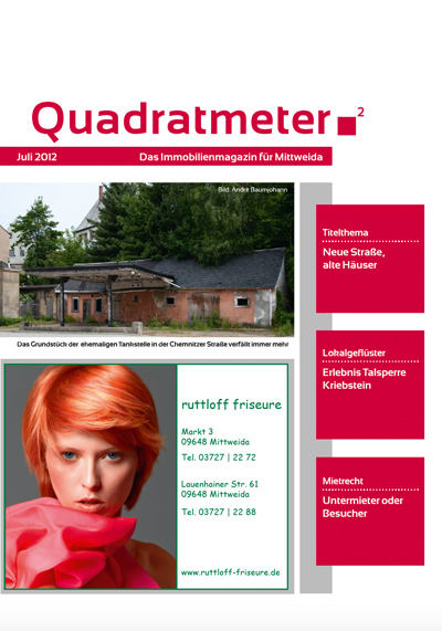 Quadratmeter Ausgabe 2012 2. Quartal