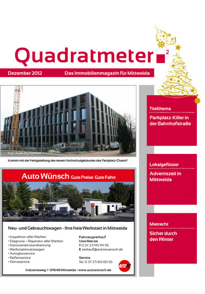 Quadratmeter Ausgabe 2012 4. Quartal