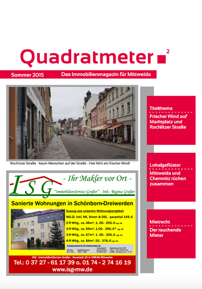 Quadratmeter Ausgabe 2015 Sommer