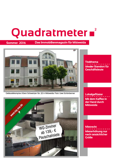 Quadratmeter Ausgabe 2016 Sommer