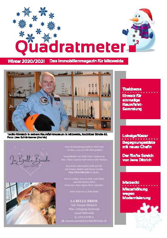 Quadratmeter Ausgabe 2020 Winter