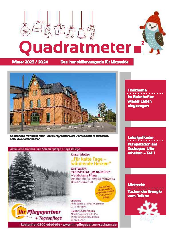 Quadratmeter Ausgabe 2023 Winter